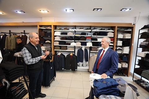 BAŞKAN TAHMAZOĞLU VATANDAŞLARLA İÇ İÇE